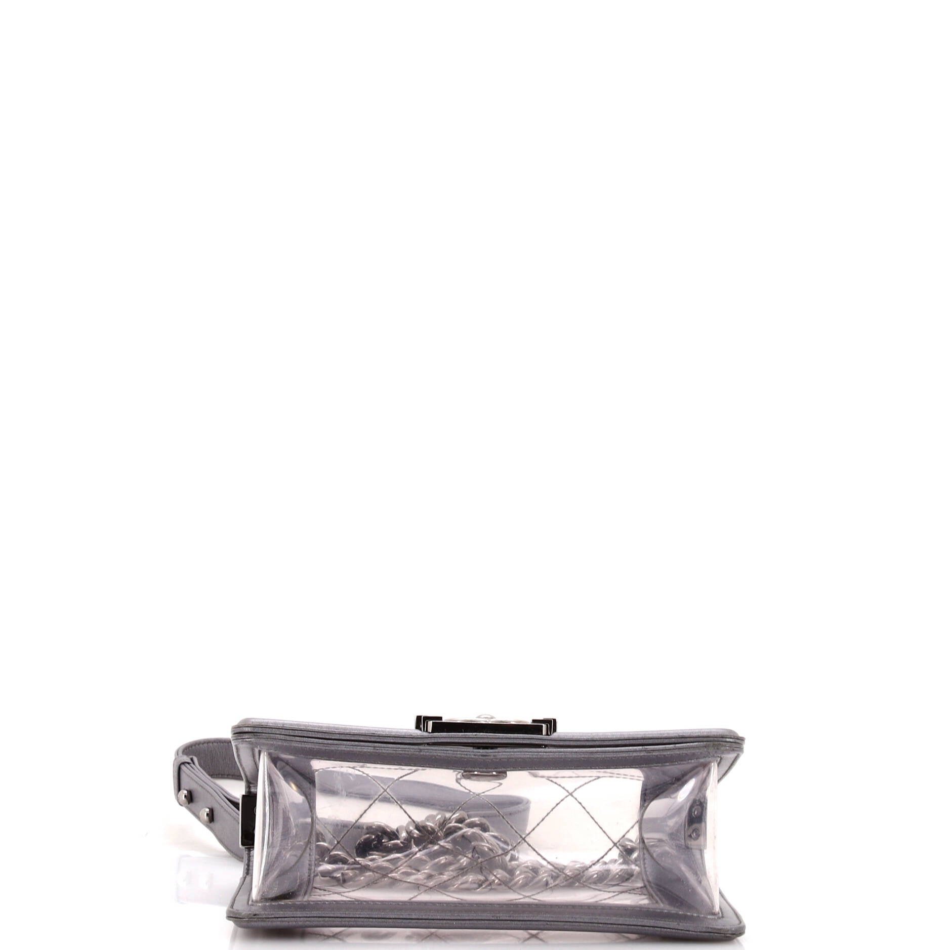 Chanel Boy Flap Bag Quilted PVC and Calfskin Small