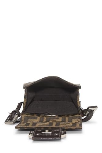 ,  Brown Zucca Canvas Dome Crossbody Mini, Brown