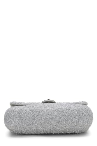 Chanel,  SiLouis Vuittoner Knit Pluto Glitter Classic Flap Medium, SiLouis Vuittoner