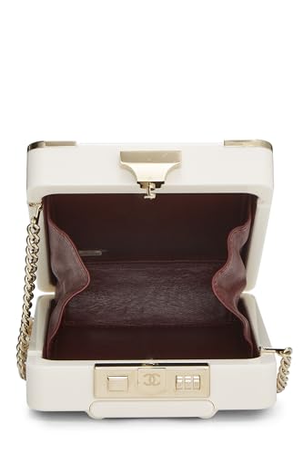 Chanel,  Patent Leather & Perspex Evening In The Air 'CC' Trolley MinaudiÃƒÆ’Ã‚Â¨re Chain Clutch, Multi