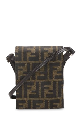 ,  Brown Zucca Canvas Dome Crossbody Mini, Brown