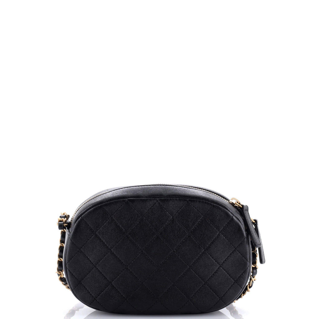 Chanel Coco Midnight Camera Case Quilted Lambskin Small