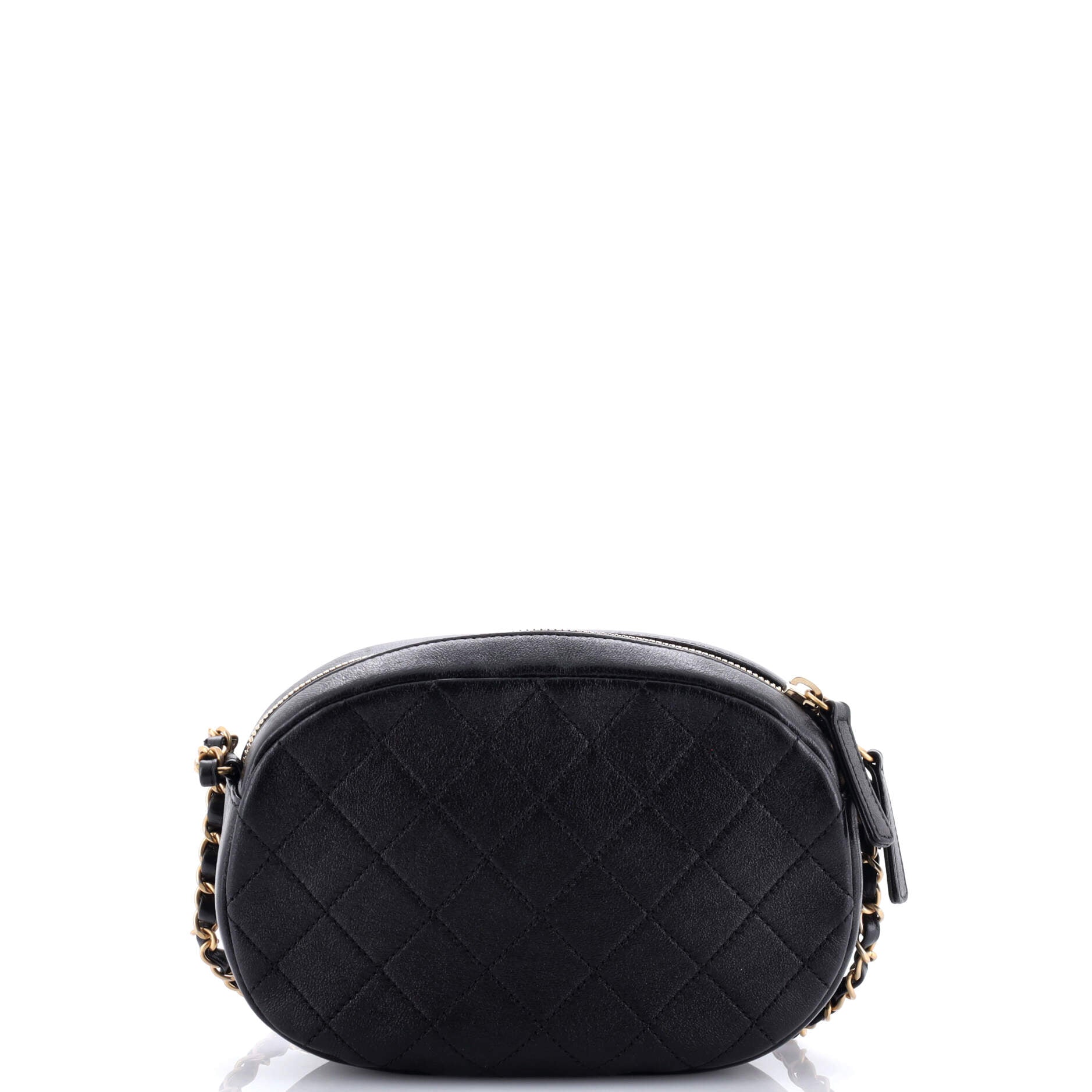 Chanel Coco Midnight Camera Case Quilted Lambskin Small