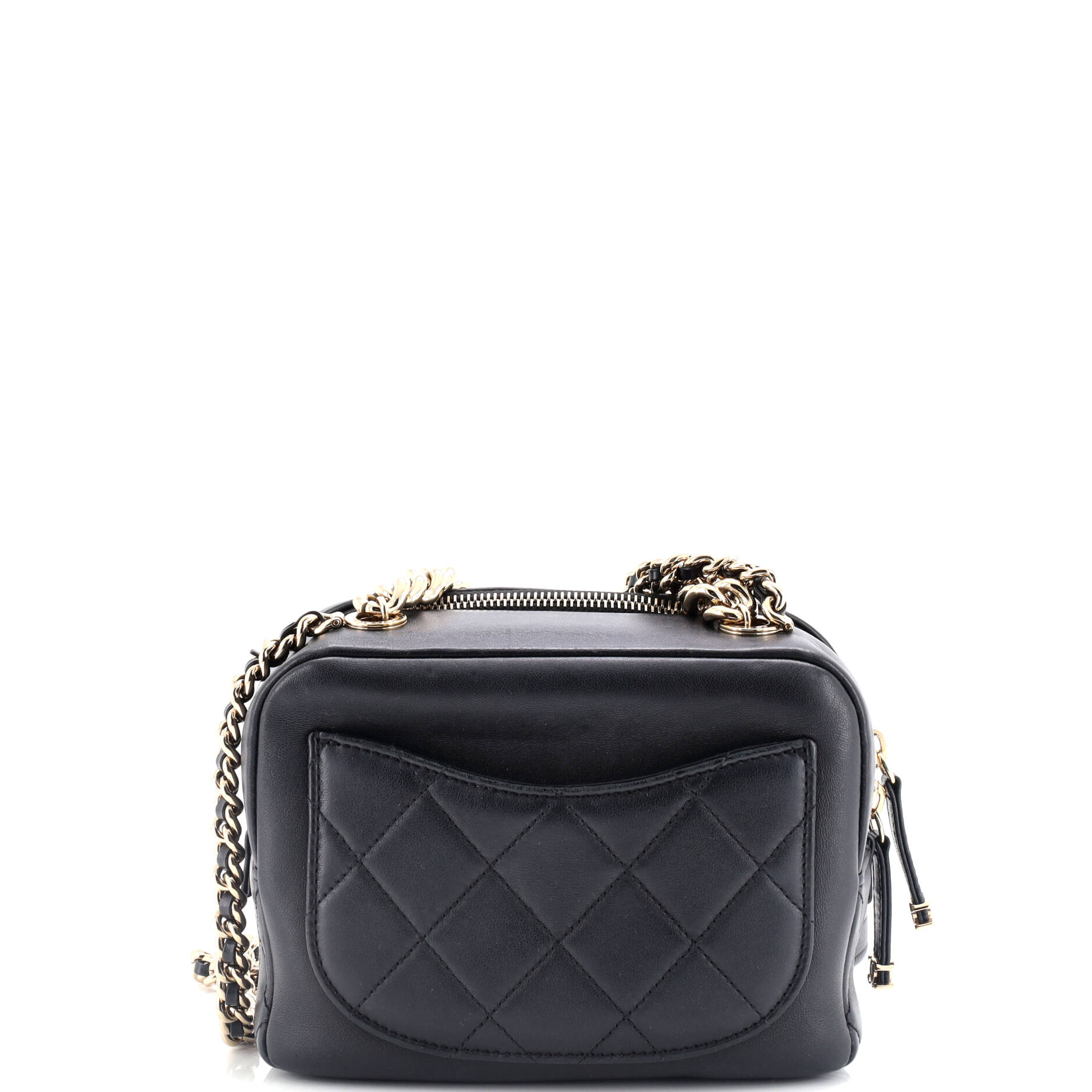 Chanel Beauty Begins CC Camera Case Quilted Lambskin