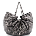 Chanel Rock In Moscow Cabas Quilted Printed Vinyl Large