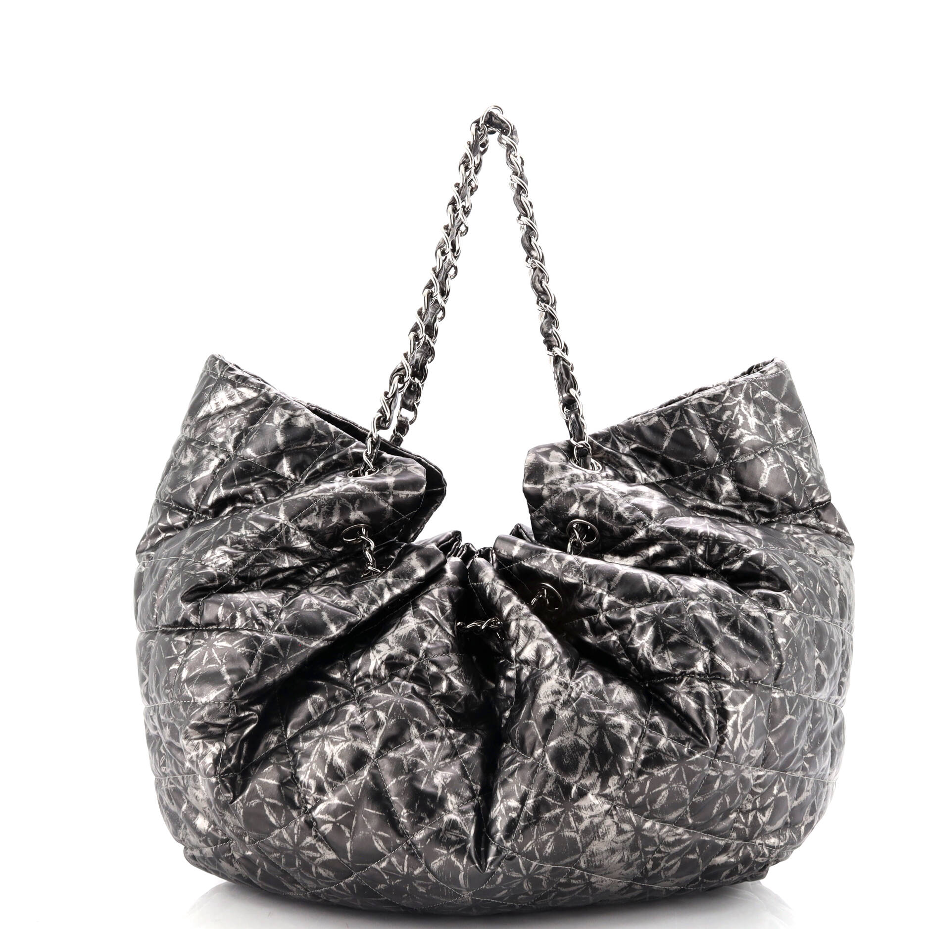 Chanel Rock In Moscow Cabas Quilted Printed Vinyl Large