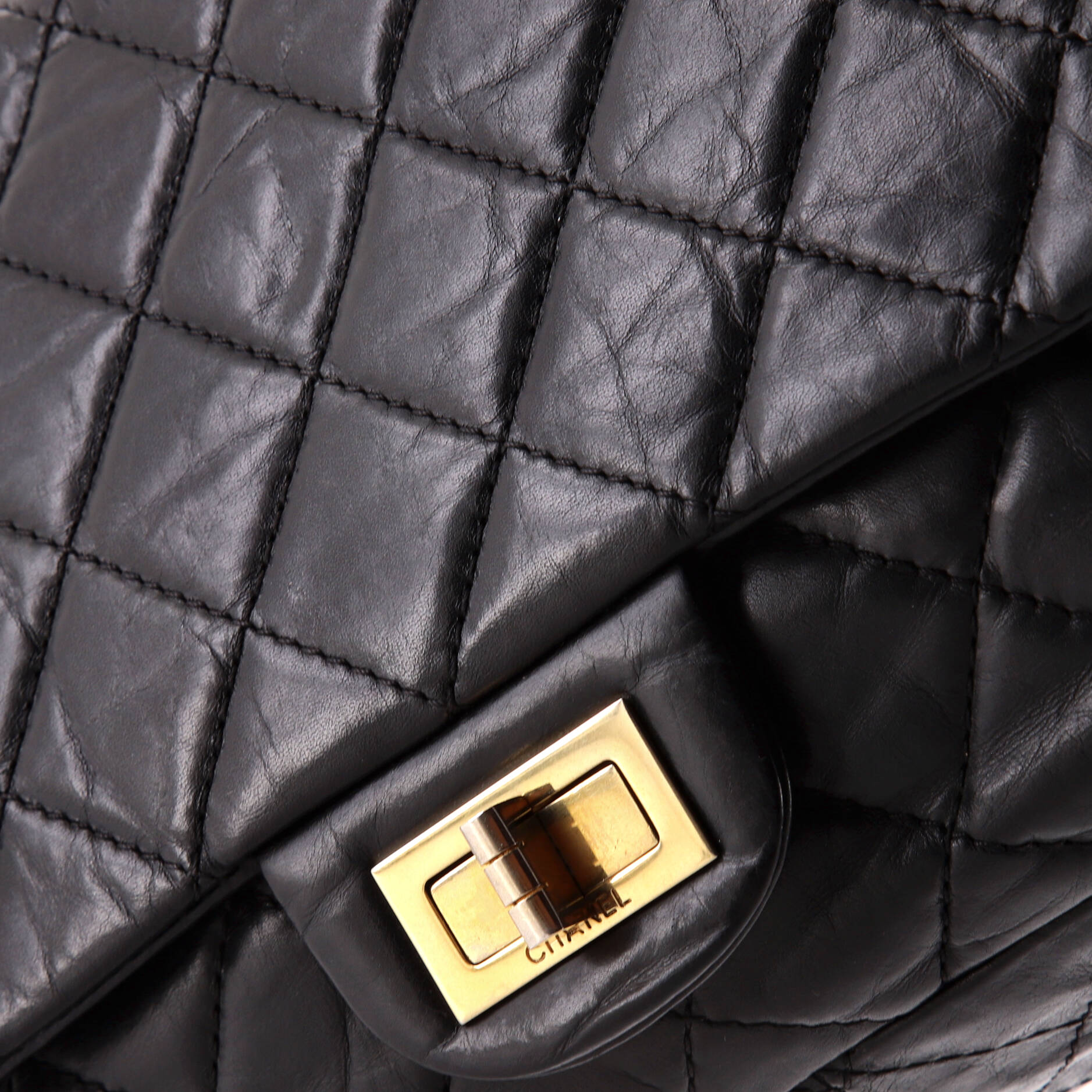 Chanel Reissue 2.55 Flap Bag Quilted Aged Calfskin 227