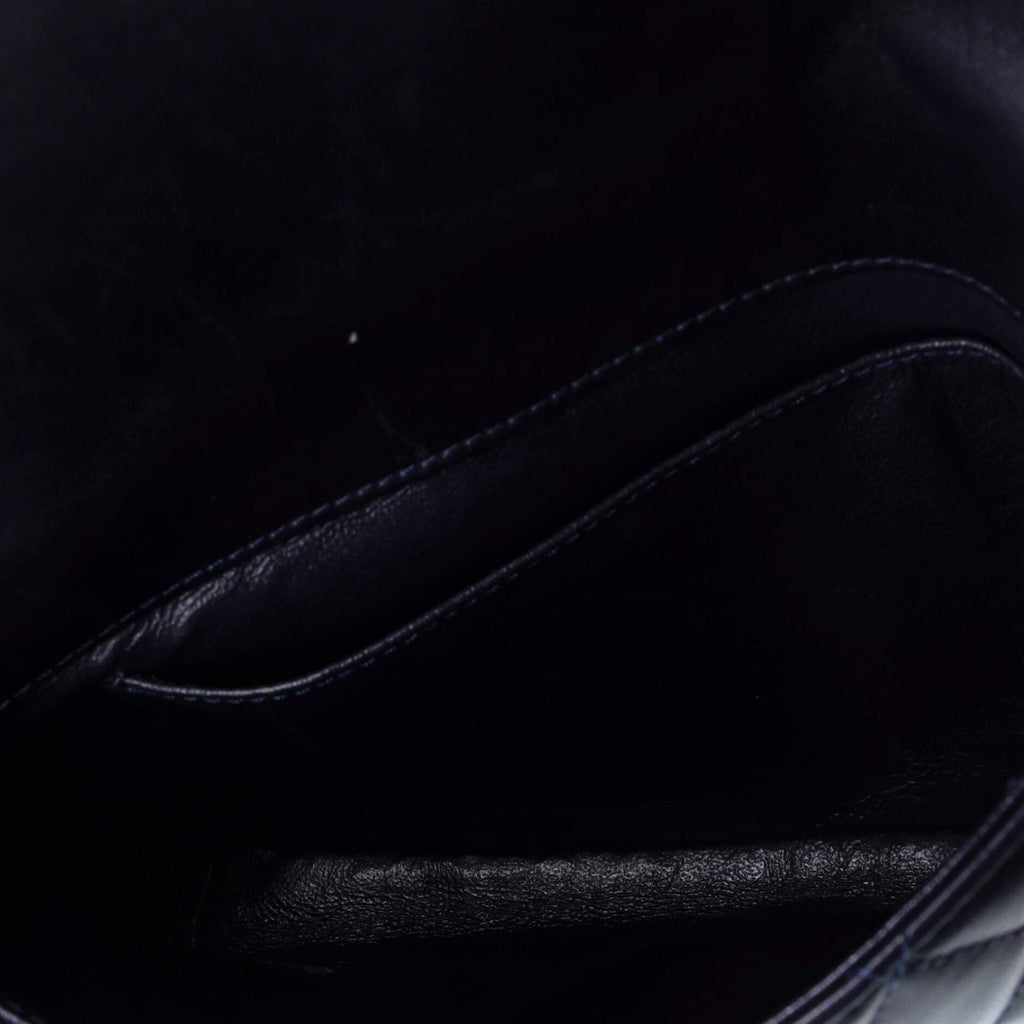Chanel CC Chic Double Flap Bag Quilted Lambskin North South