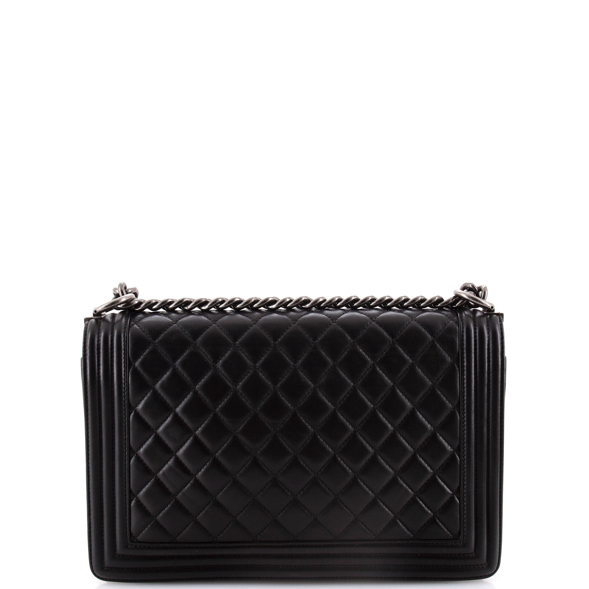 Chanel Boy Flap Bag Quilted Calfskin New Medium