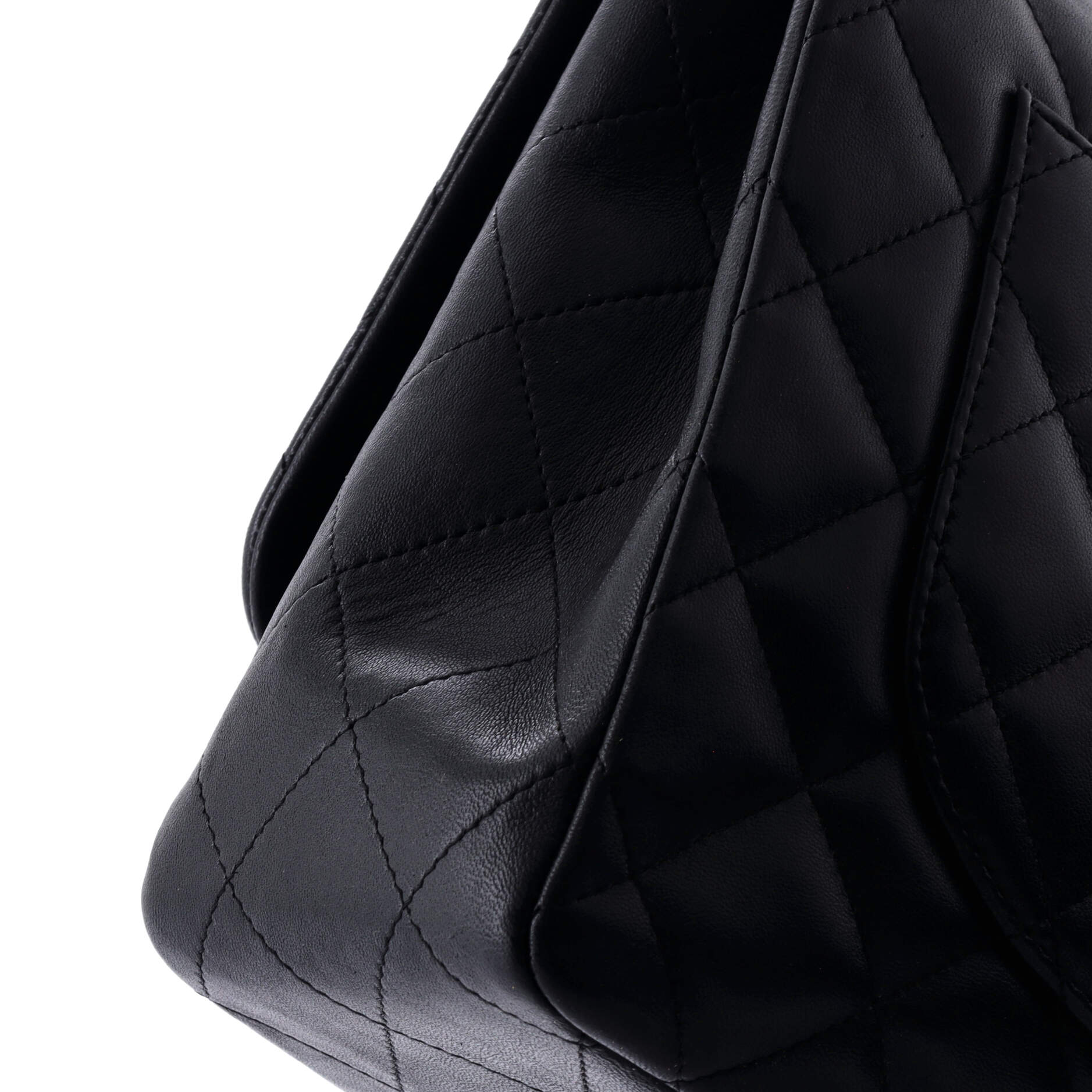 Chanel Classic Single Flap Bag Quilted Lambskin Jumbo