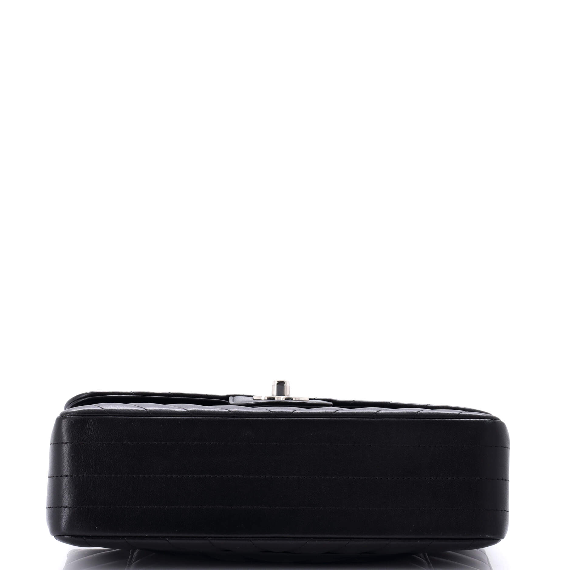 Chanel Classic Double Flap Bag Chevron Lambskin Small
