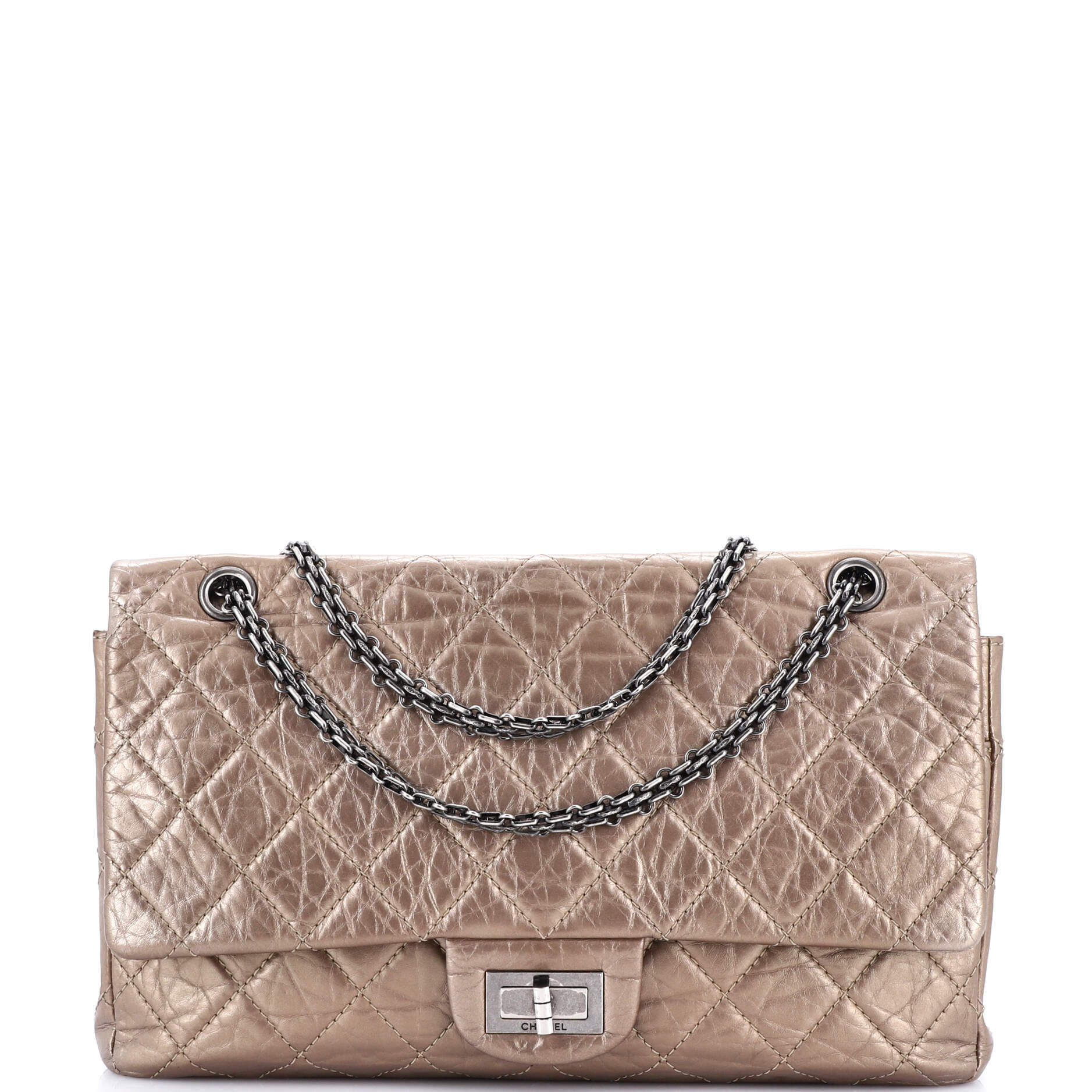 Chanel Reissue 2.55 Flap Bag Quilted Aged Calfskin 227