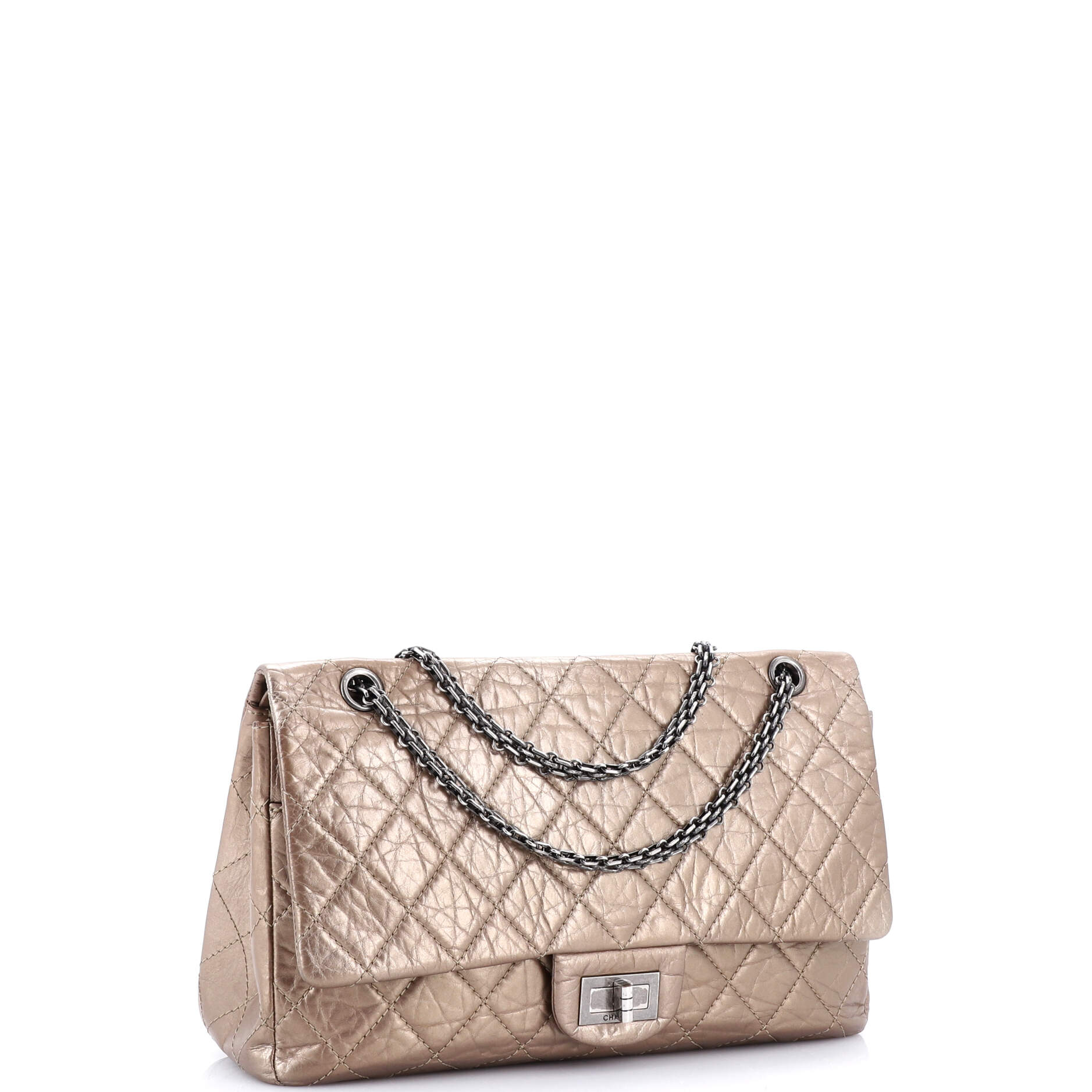 Chanel Reissue 2.55 Flap Bag Quilted Aged Calfskin 227
