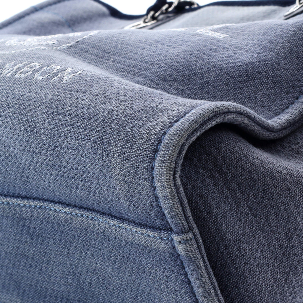 Chanel Deauville Tote Canvas Small