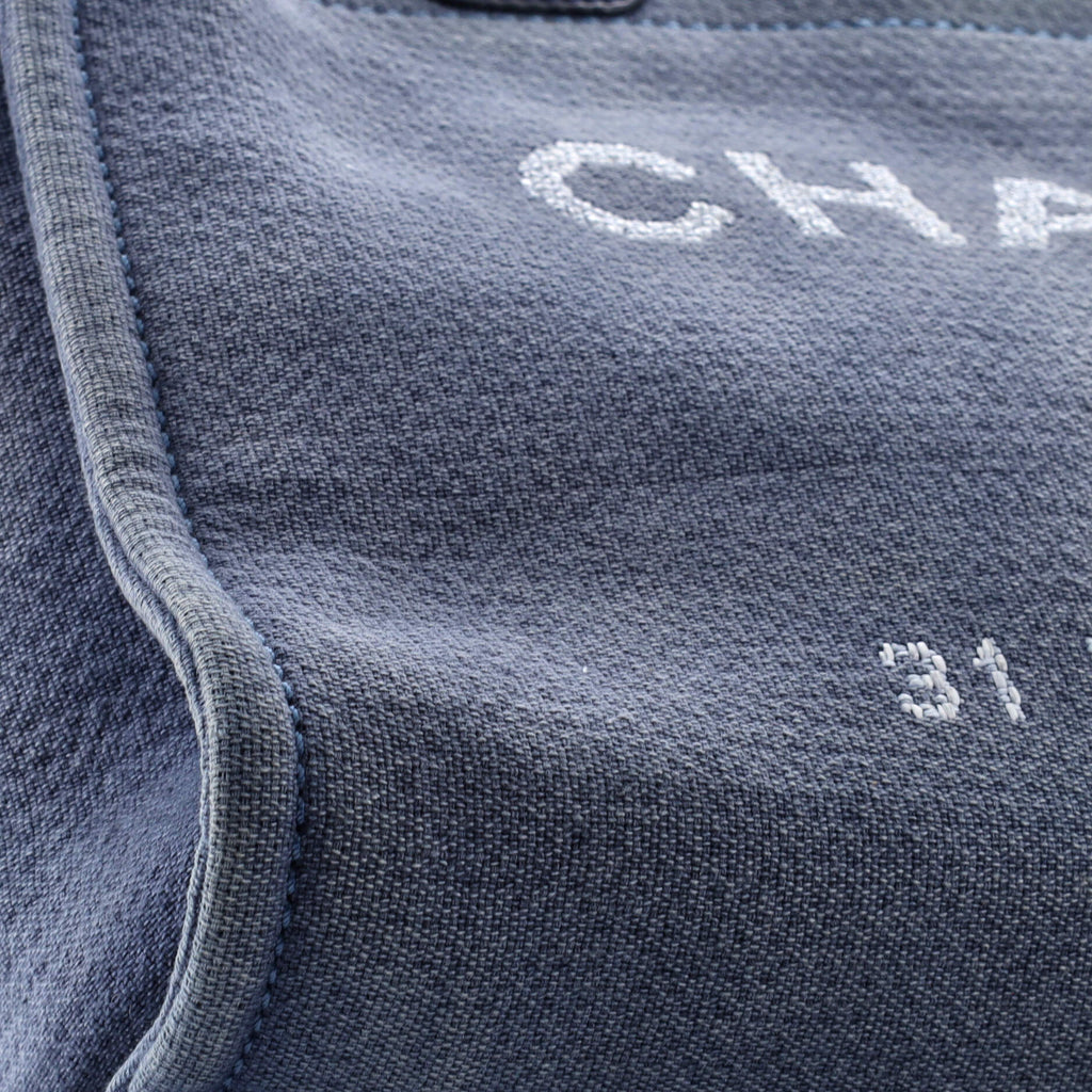 Chanel Deauville Tote Canvas Small