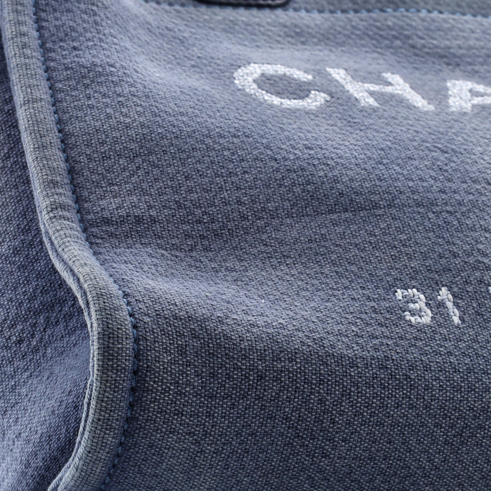 Chanel Deauville Tote Canvas Small