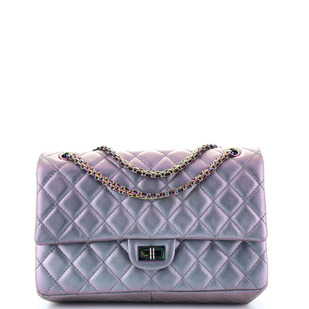 Chanel Reissue 2.55 Flap Bag Quilted Iridescent Lambskin 226