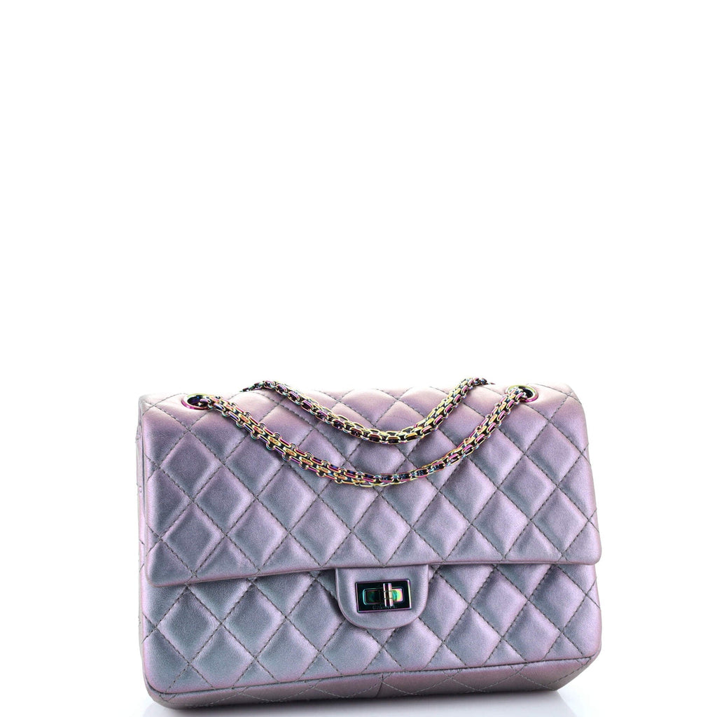 Chanel Reissue 2.55 Flap Bag Quilted Iridescent Lambskin 226