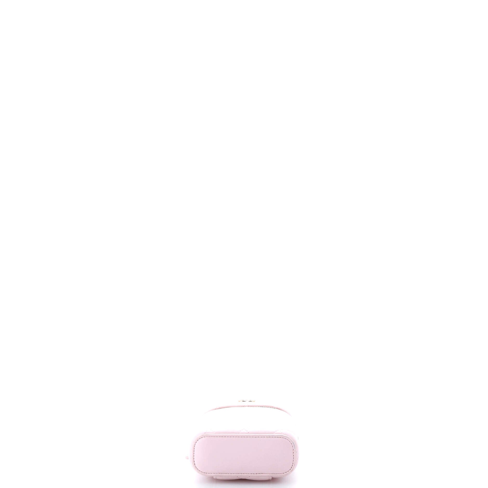 Chanel Classic Vanity Top Handle Phone Holder with Chain Quilted Lambskin