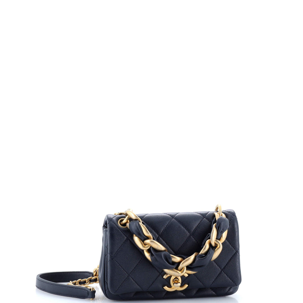 Chanel Chain Is More Flap Bag Quilted Lambskin Small