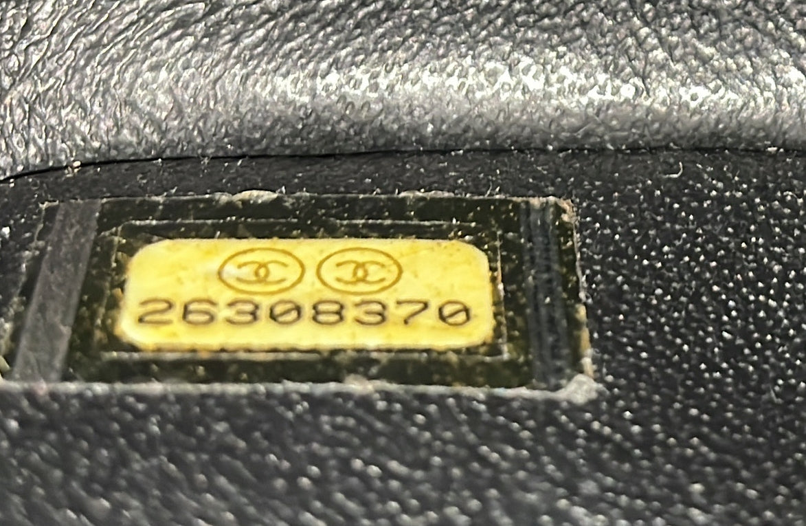 Chanel Classic Single Flap Bag Chevron Lambskin Mini