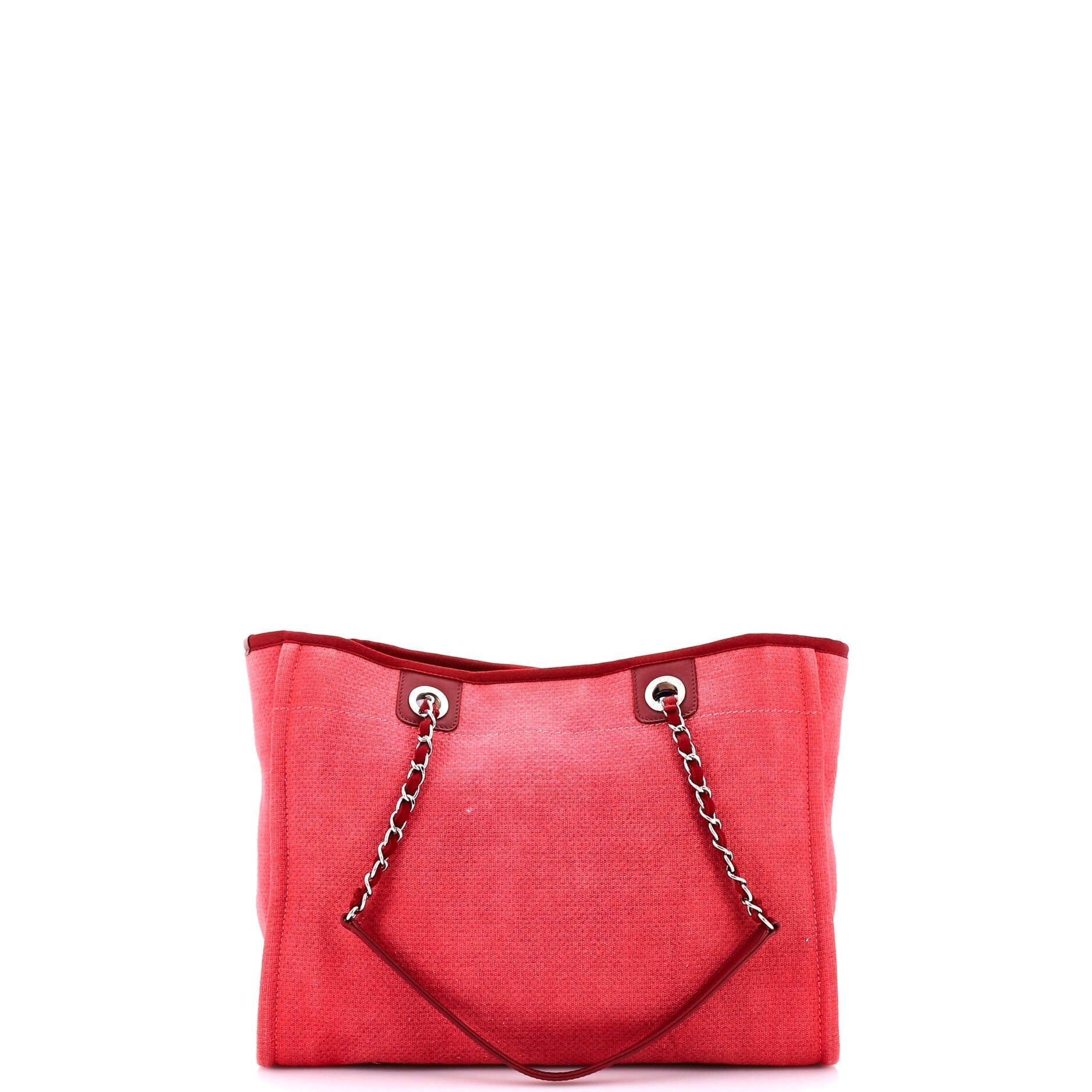 Chanel Deauville Tote Canvas Small