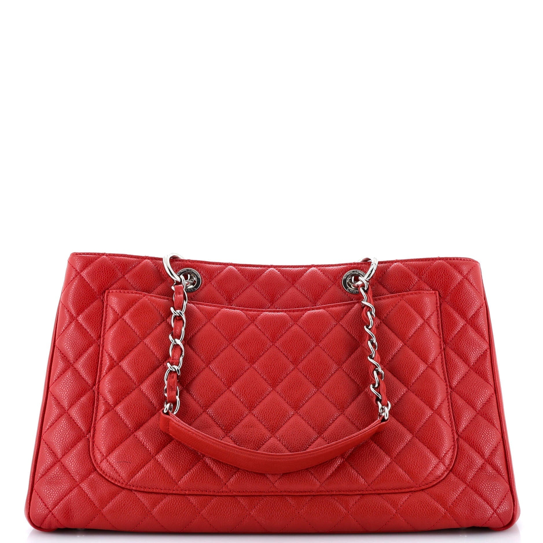 Chanel Grand Shopping Tote Quilted Caviar XL