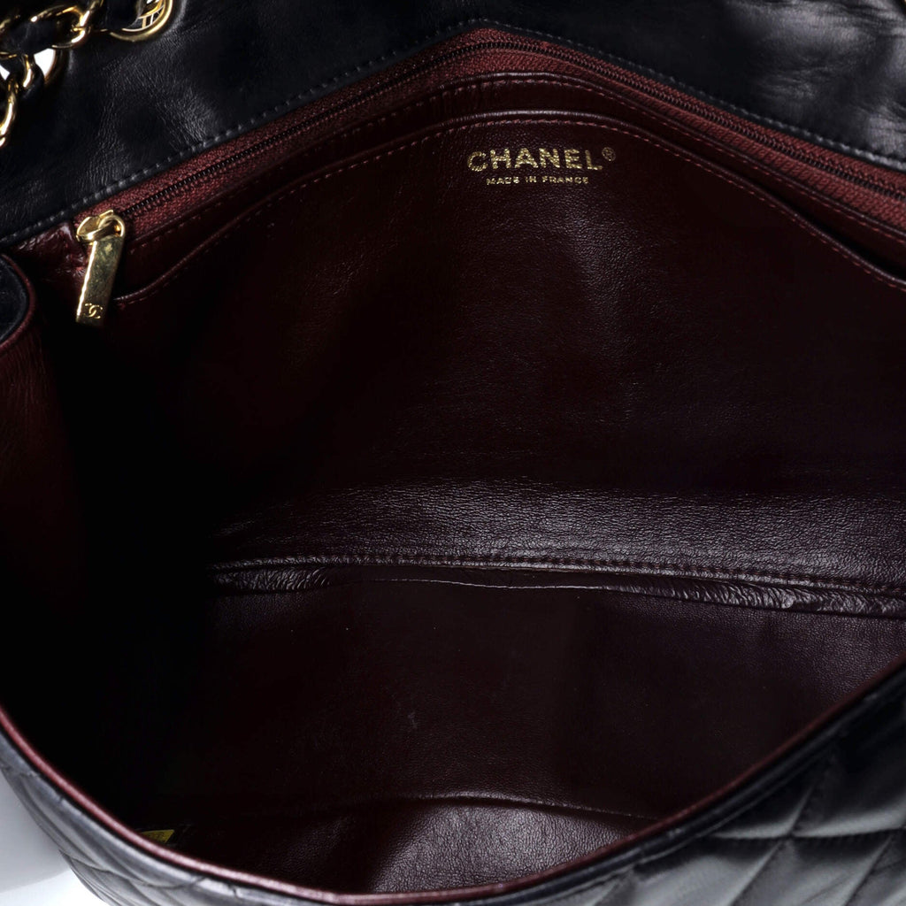 Chanel Classic Single Flap Bag Quilted Lambskin Jumbo