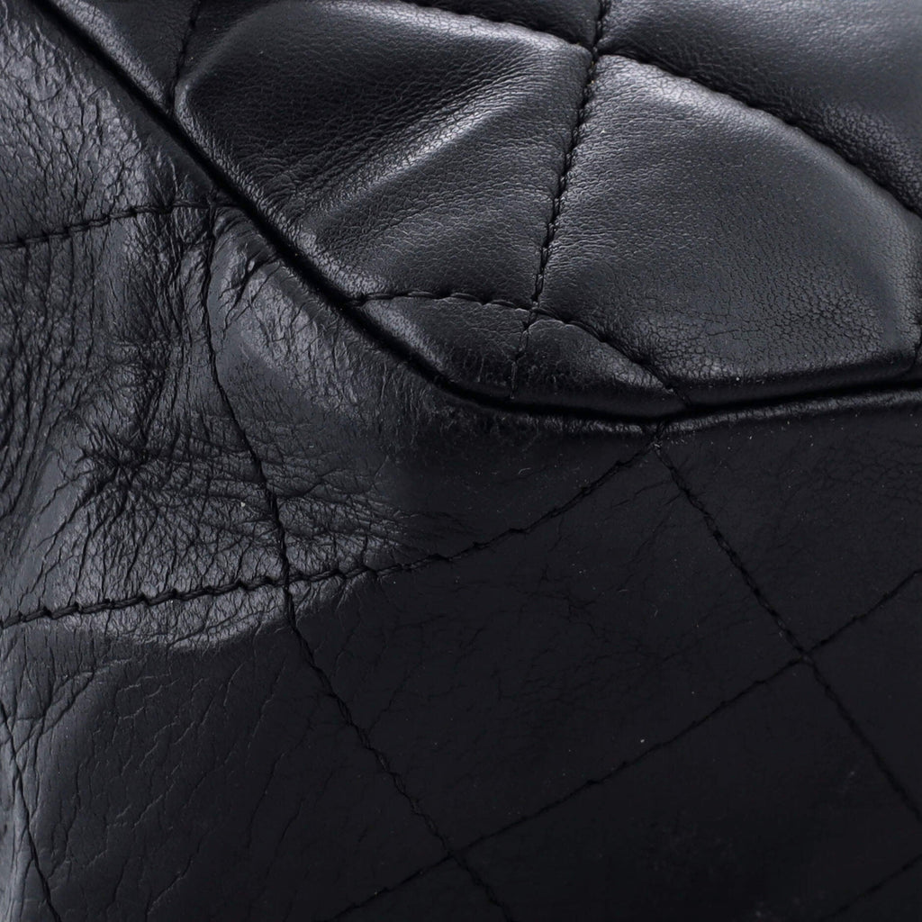 Chanel Classic Single Flap Bag Quilted Lambskin Jumbo