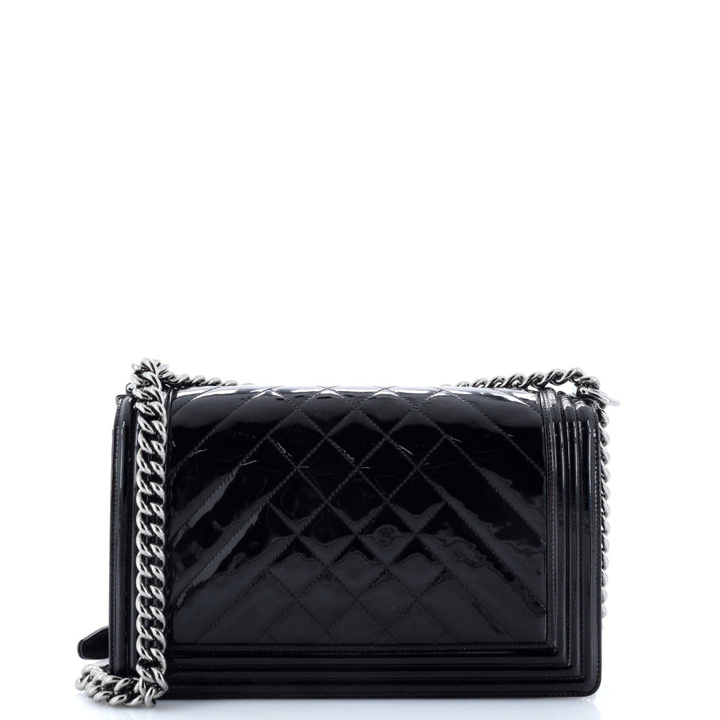Chanel Boy Flap Bag Chevron  New Medium