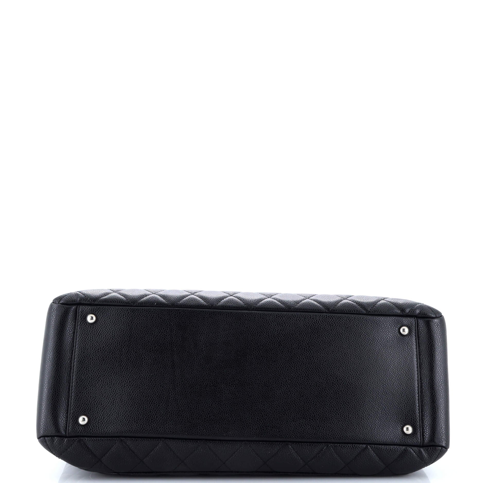 Chanel Grand Shopping Tote Quilted Caviar XL
