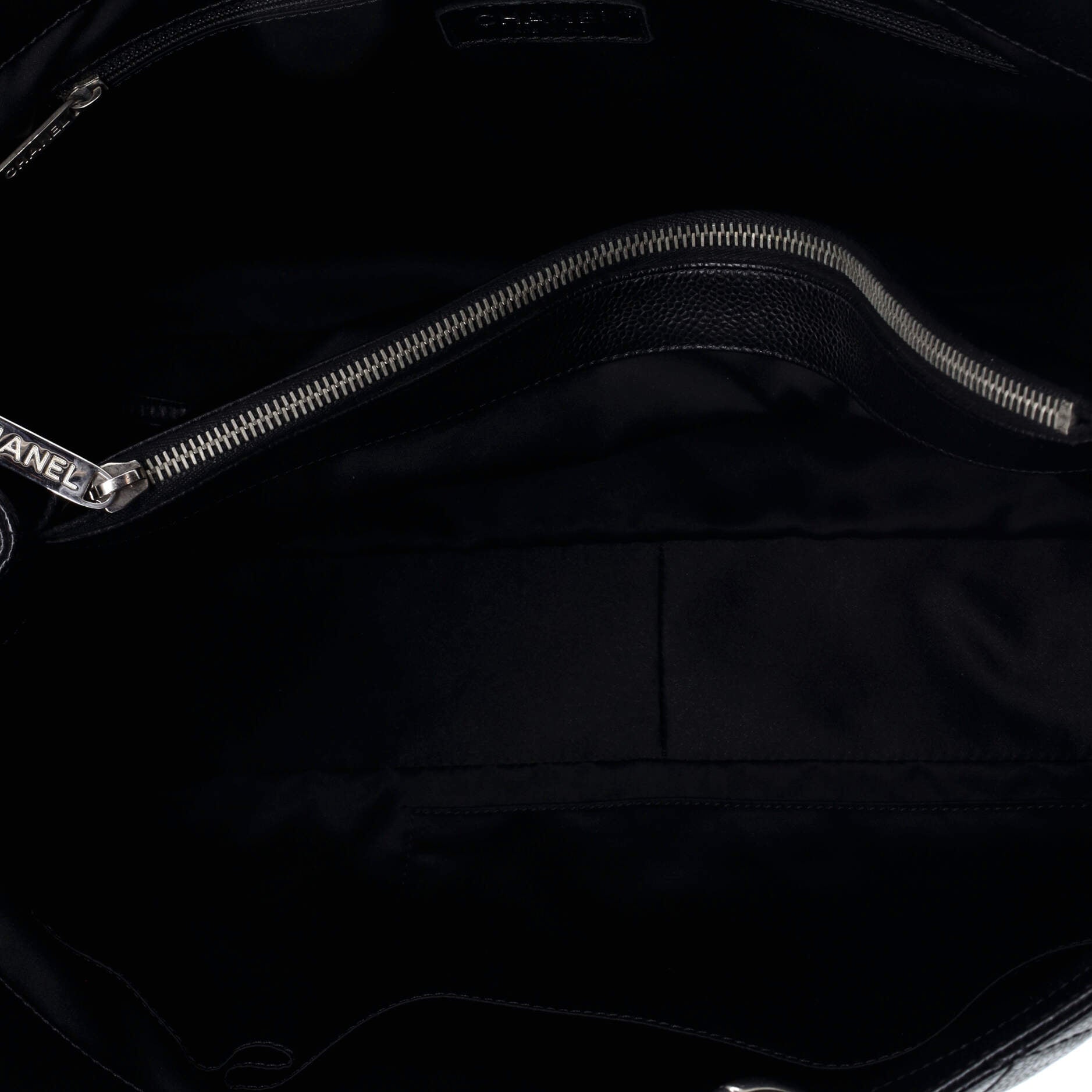 Chanel Grand Shopping Tote Quilted Caviar XL