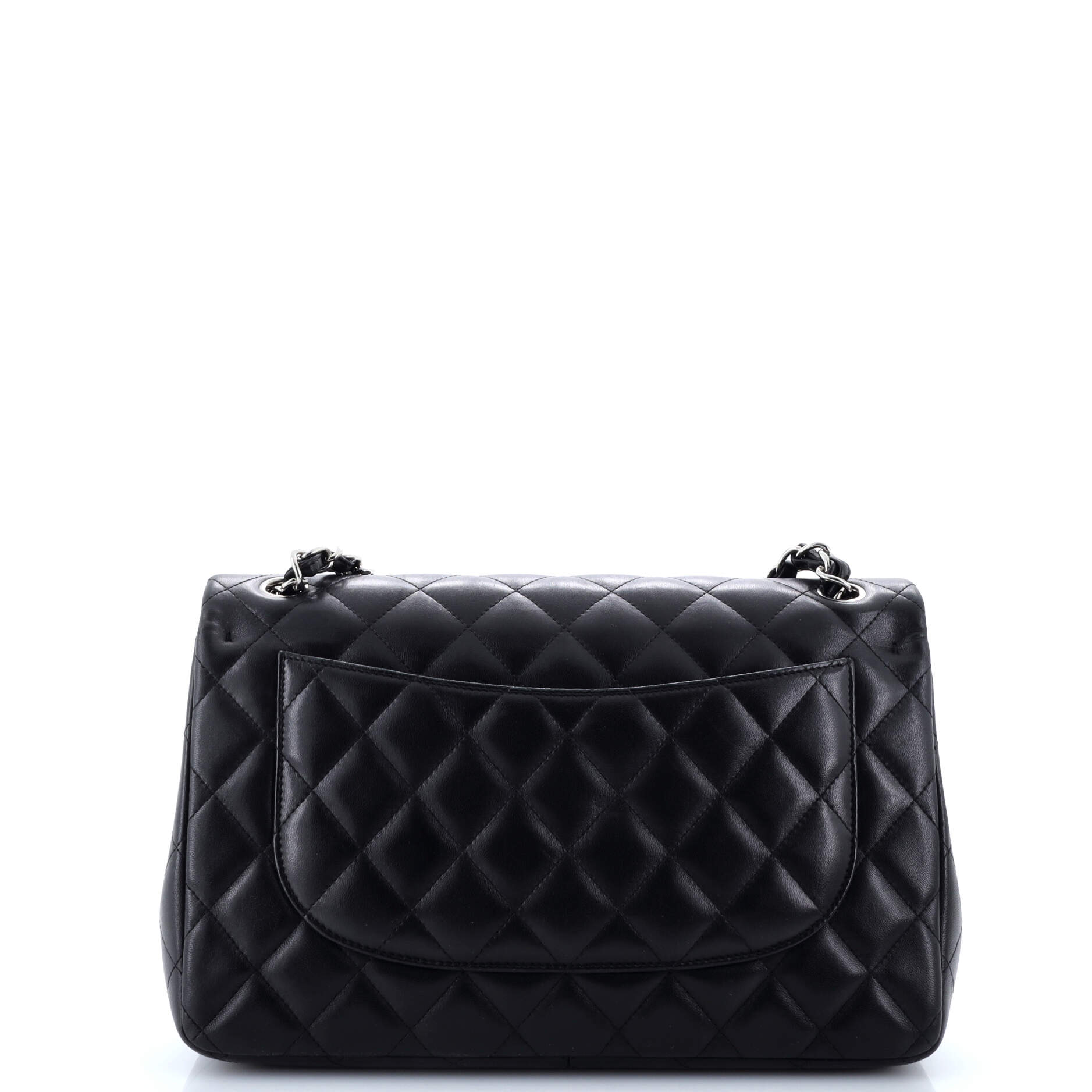Chanel Classic Double Flap Bag Quilted Lambskin Jumbo