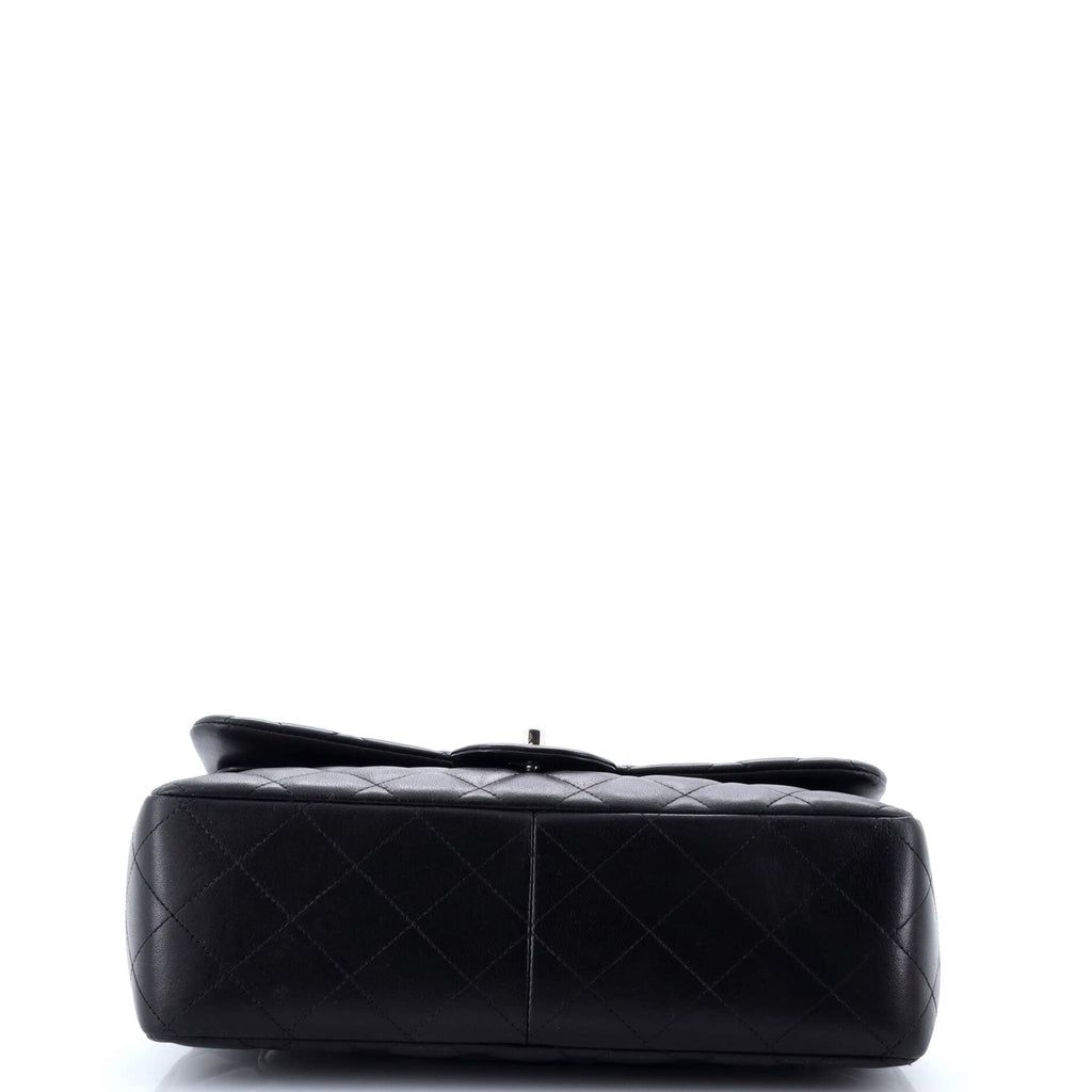 Chanel Classic Double Flap Bag Quilted Lambskin Jumbo