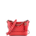 Chanel Gabrielle Hobo Chevron Aged Calfskin Small