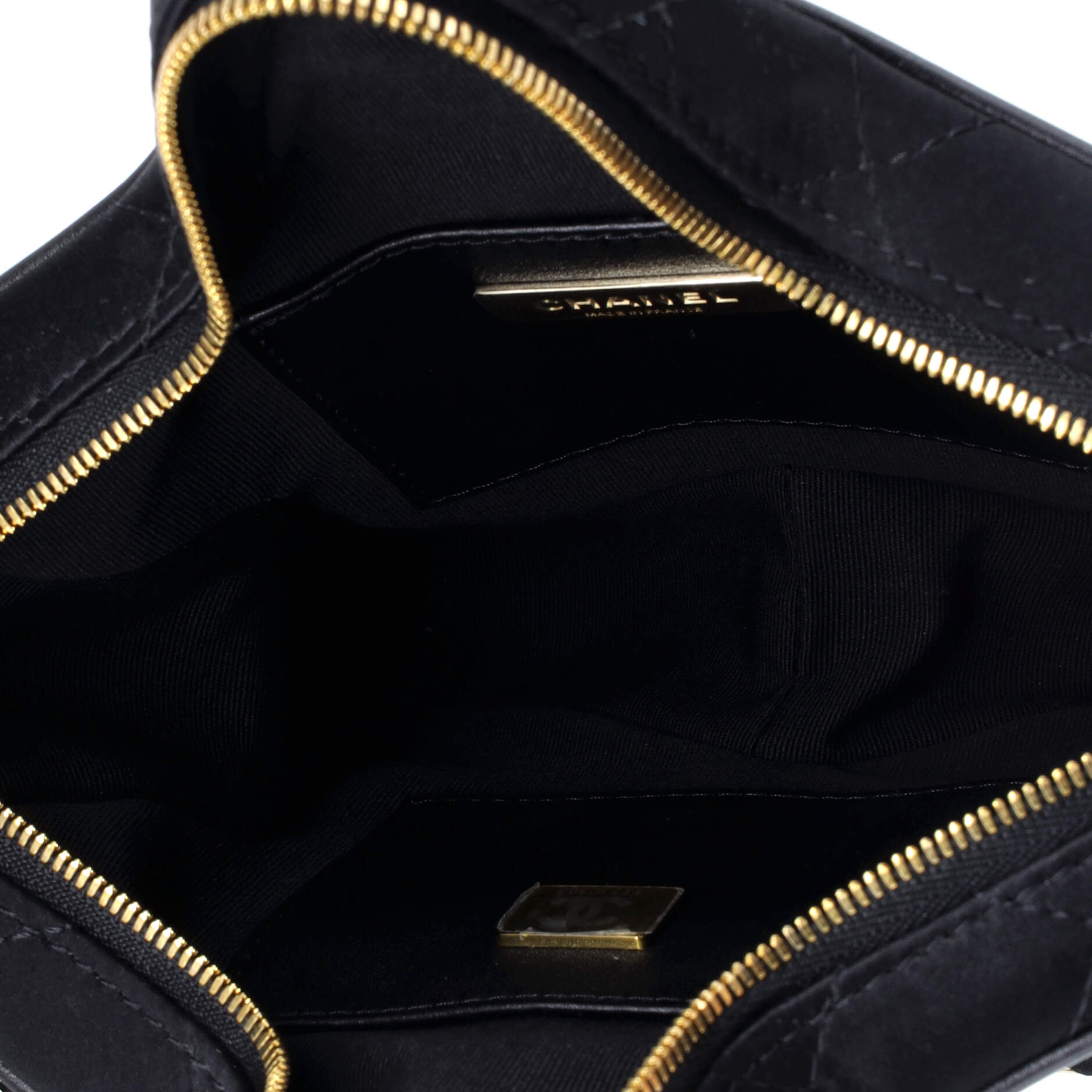 Chanel CC Walk of Fame Star Bag Quilted Satin