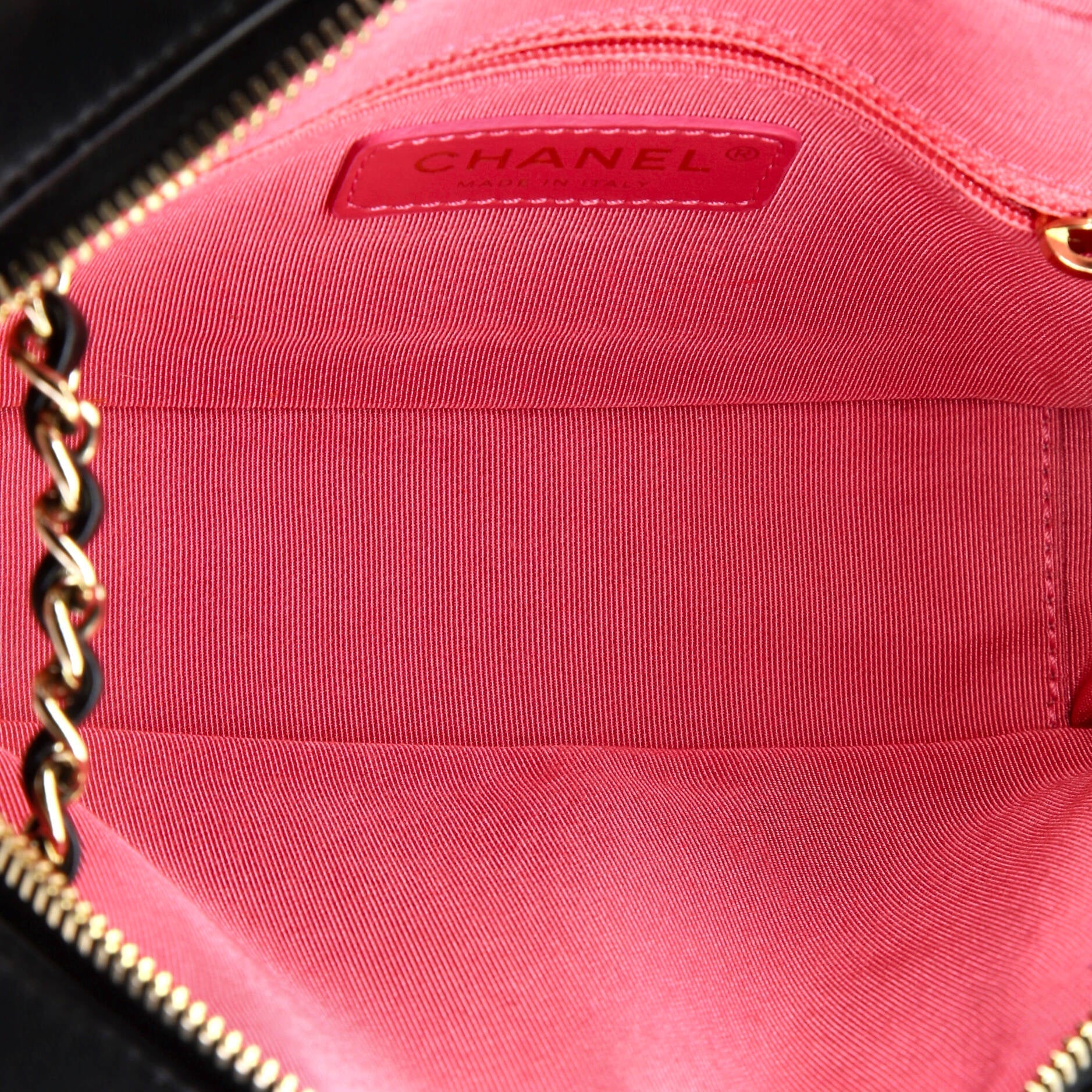 Chanel Giant Crystal CC Camera Bag Embellished Lambskin Small