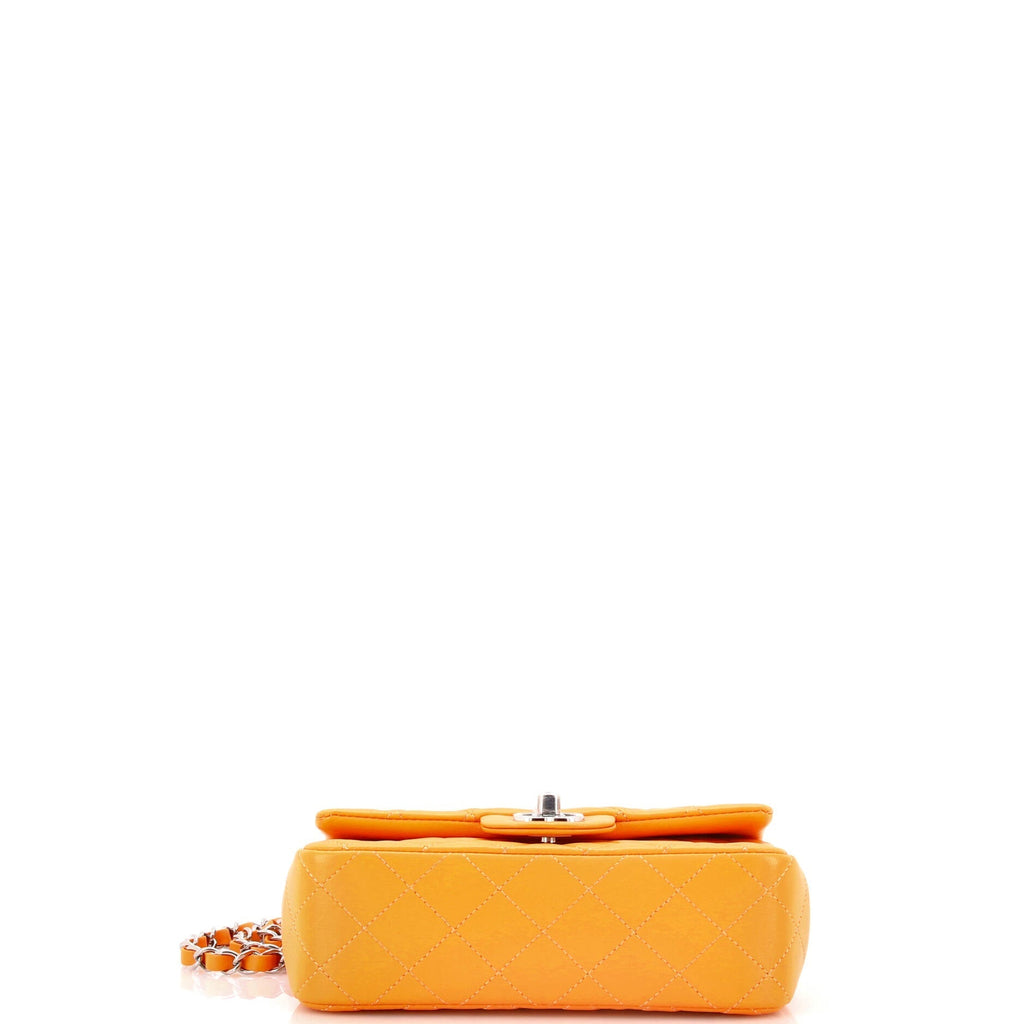 Chanel Classic Single Flap Bag Quilted Lambskin Mini