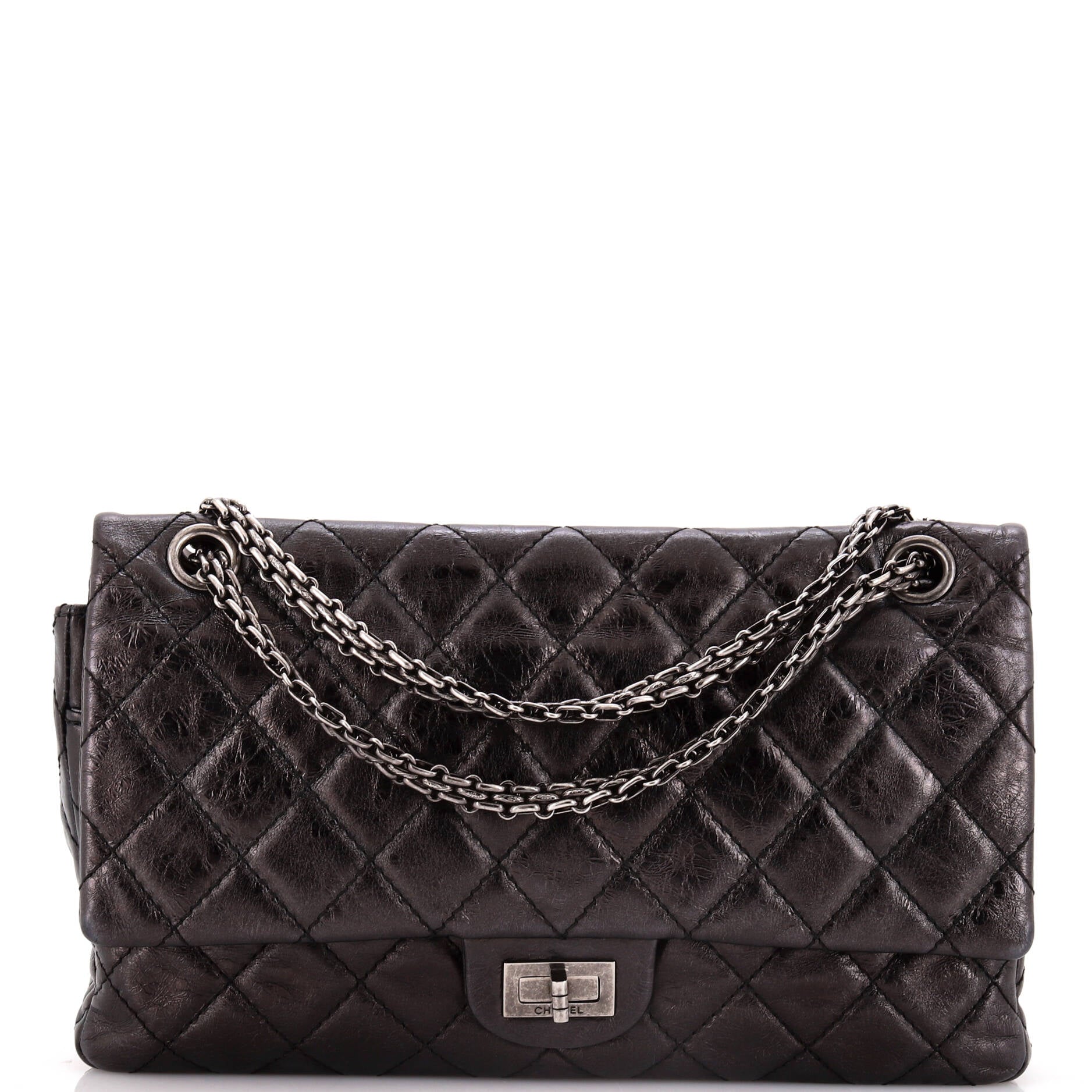 Chanel Reissue 2.55 Flap Bag Quilted Aged Calfskin 226