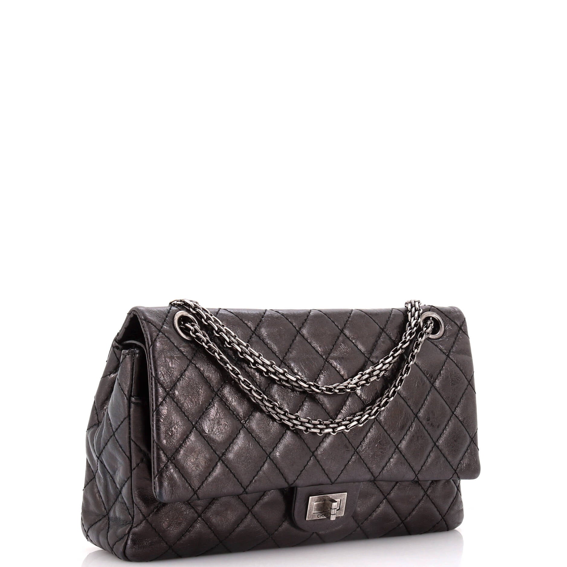Chanel Reissue 2.55 Flap Bag Quilted Aged Calfskin 226