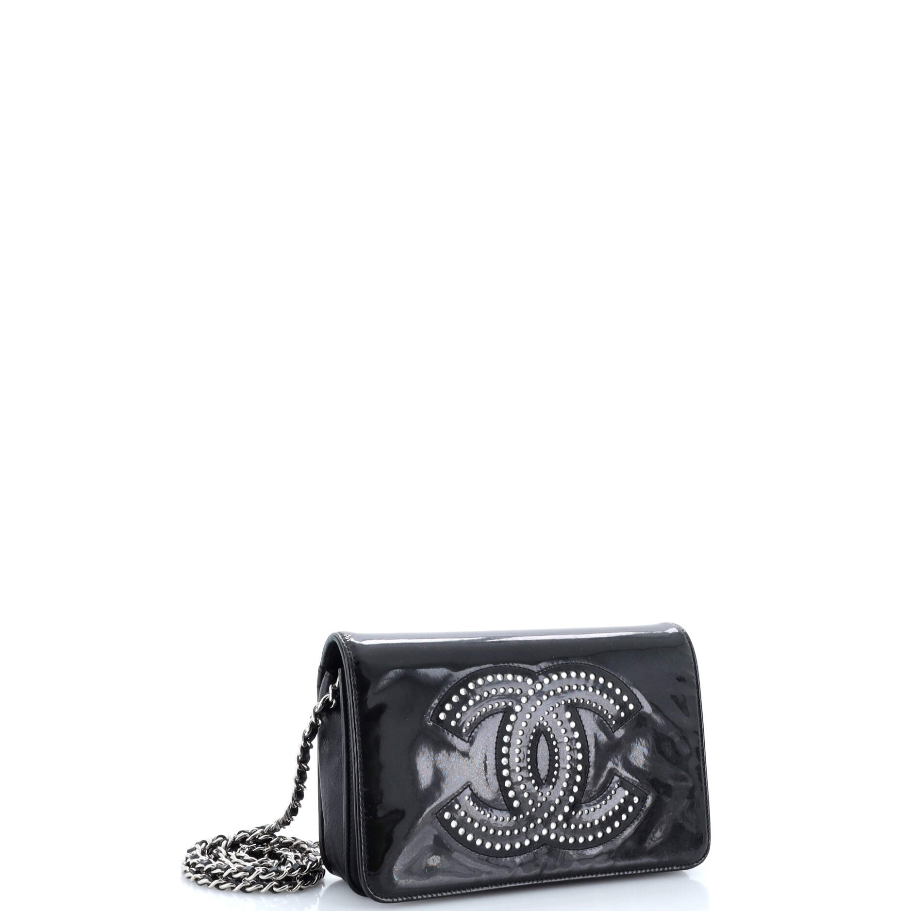 Chanel CC Wallet on Chain Strass Embellished