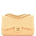 Chanel Classic Double Flap Bag Quilted Lambskin Jumbo
