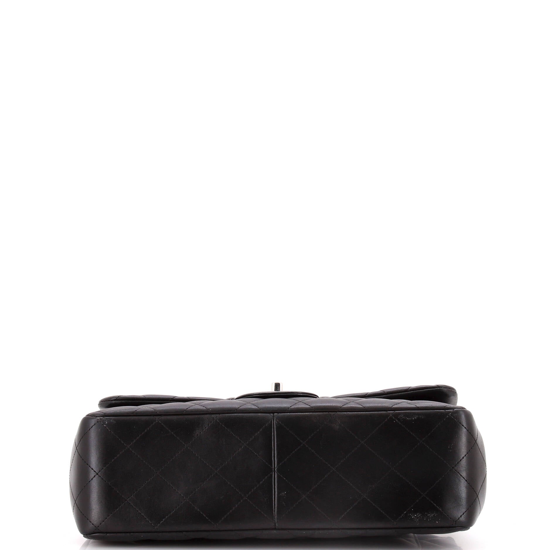 Chanel Classic Double Flap Bag Quilted Lambskin Jumbo