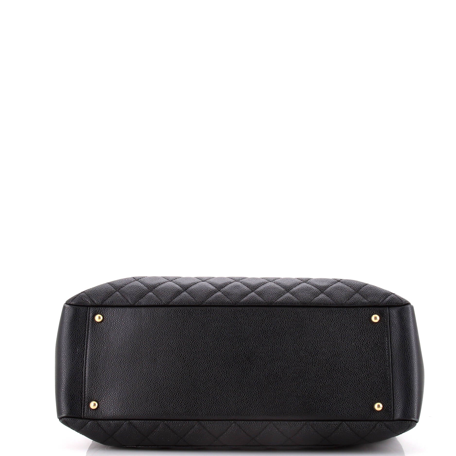 Chanel Grand Shopping Tote Quilted Caviar XL