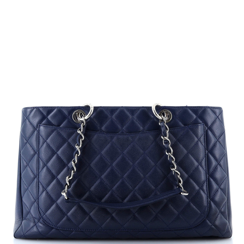 Chanel Grand Shopping Tote Quilted Caviar XL