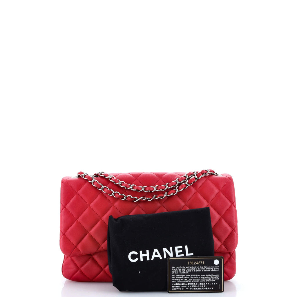 Chanel 3 Flap Bag NM Quilted Lambskin Jumbo