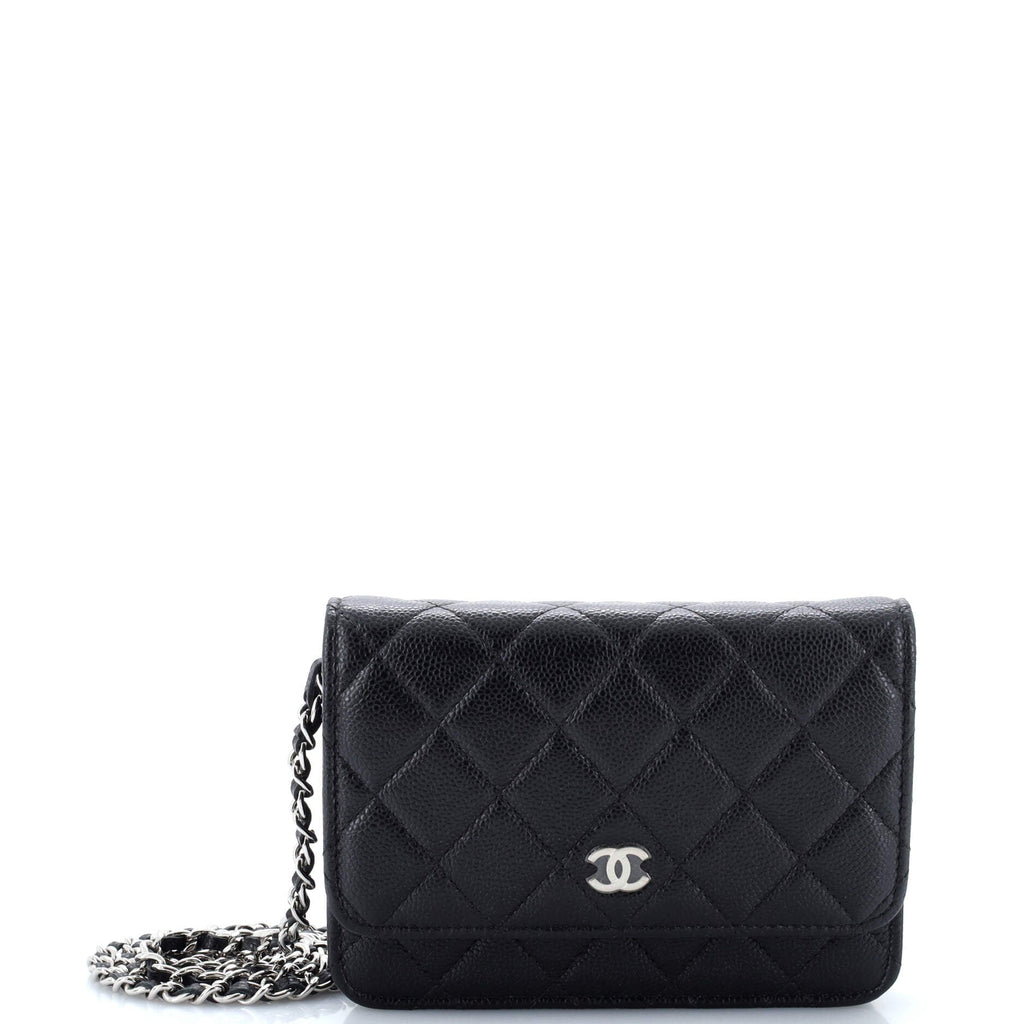 Chanel Wallet on Chain Quilted Caviar Mini