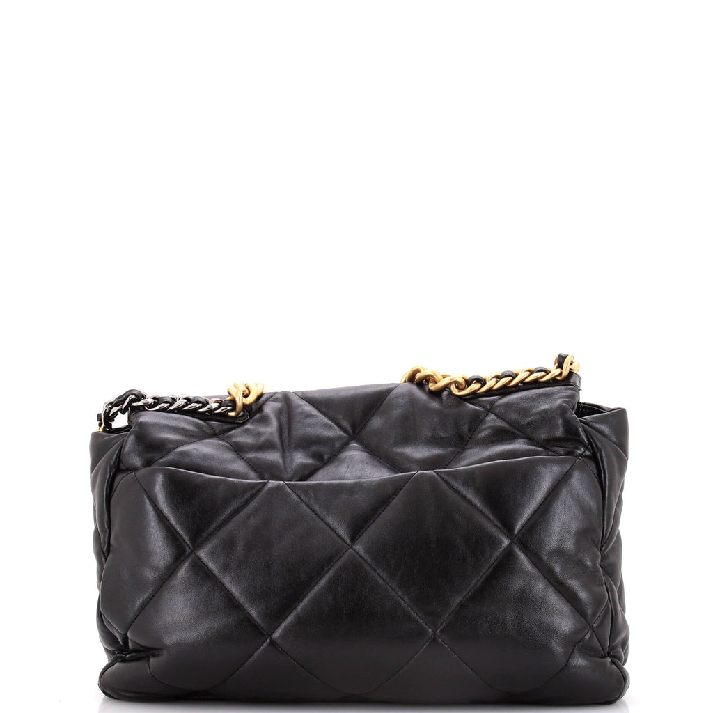 Chanel 19 Flap Bag Quilted Leather Maxi