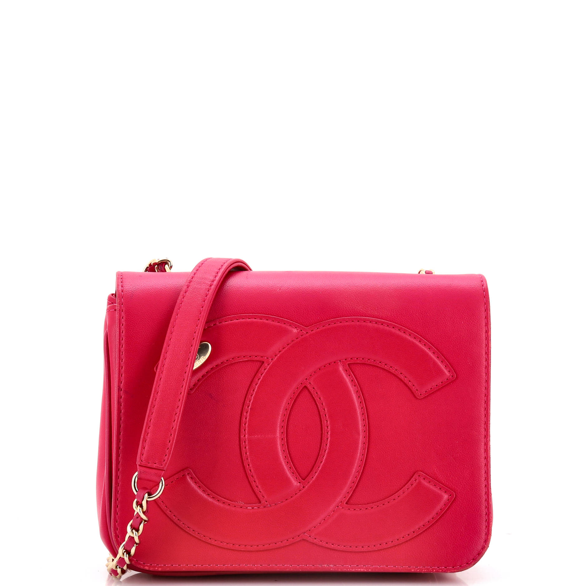 Chanel CC Mania Flap Bag Lambskin Small