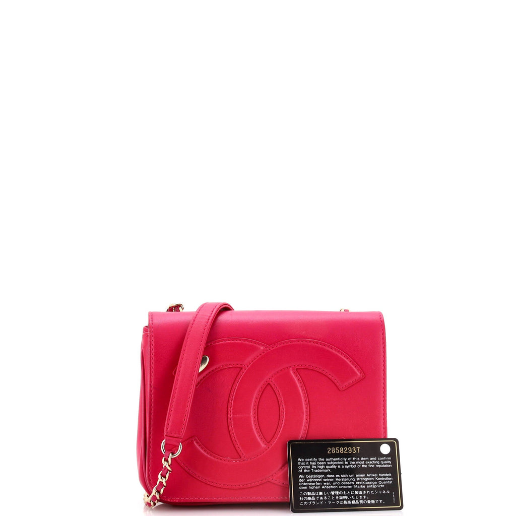 Chanel CC Mania Flap Bag Lambskin Small